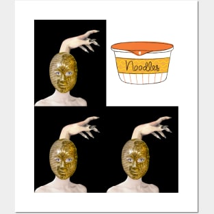 WITCHES LOVE NOODLES!! - Halloween Witch Hand | Witch Mask | Halloween Costume | Funny Halloween Posters and Art